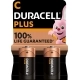 Duracell Plus Pilas Alcalinas C 2uds