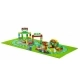 Tren con Circuito Moltó 125 x 60 cm Electrónico Tapiz 50 Piezas Plástico Tren con Circuito Moltó 125 x 60 cm Electrónico Tapiz 50 Piezas Plástico