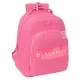 Mochila Escolar BlackFit8 Glow up Rosa (32 x 42 x 15 cm)