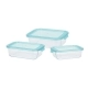 Set de 3 Fiambreras Excellent Houseware Cristal