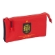 Estuche Escolar RFEF Rojo Azul (22 x 12 x 3 cm)