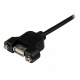 Cable USB Startech USBPNLAFAM1          USB A Negro