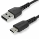 Cable USB A a USB C Startech RUSB2AC1MB           Negro