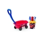 Set de Juguetes de Playa Smoby Beach Cart Furnished Carrito