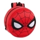 Mochila Infantil 3D Spiderman Rojo Negro (31 x 31 x 10 cm)