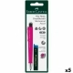 Portaminas Faber-Castell Grip  Matic Rosa 0,7 mm (5 Unidades)