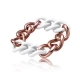 Pulsera Mujer Time Force TS5148BW Blanco Bronce Acero
